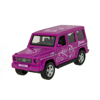 Автомодель GLAMCAR - MERCEDES-BENZ G-CLASS (фіолетовий)