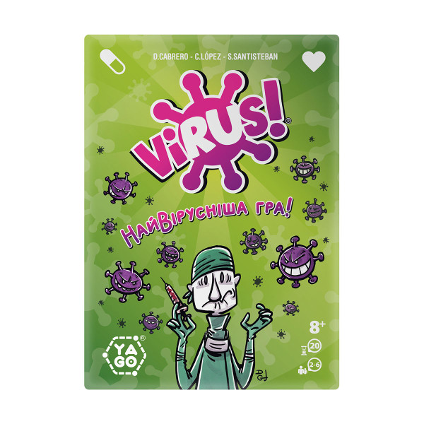 Настільна гра – Virus Настільна гра – Virus