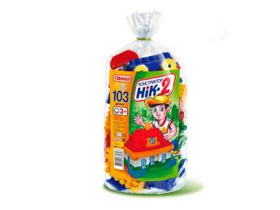 Конструктор НІК-2 (103 деталі) Юника 70897