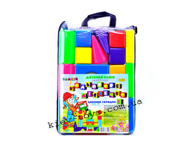 Набір дитячий Різнобарвне місто 5604 Набір дитячий Різнобарвне місто 5604