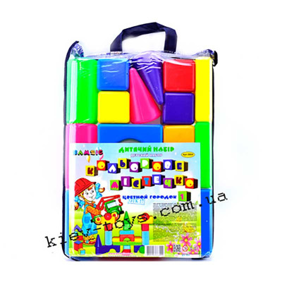Набір дитячий Різнобарвне місто 5604