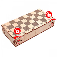 Конструктор Mr.Playwood Шашки механічні дерев'яні 10902 Конструктор Mr.Playwood Шашки механічні дерев'яні 10902