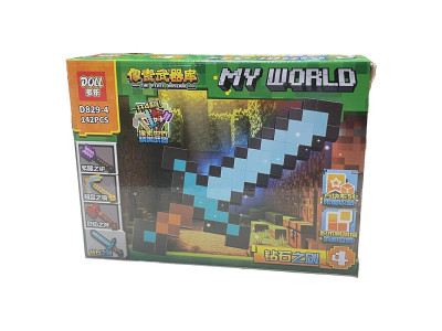 Конструктор блоковий My World пластиковий D829_series4