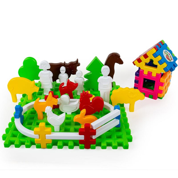 Набір дитячий "Ферма №4" (38 деталей) 115/18 Набір дитячий "Ферма №4" (38 деталей) 115/18