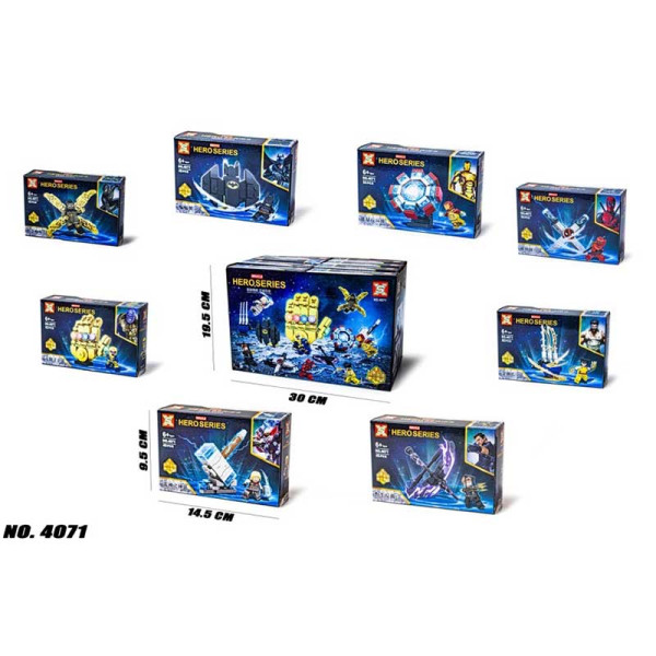 Конструктор MARVEL TANOS 4071 4071 Конструктор MARVEL TANOS 4071 4071