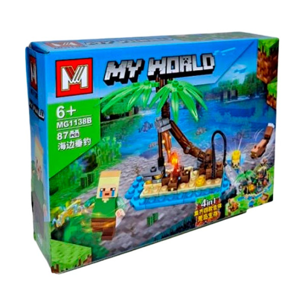 Конструктор My World блоковий пластиковий MG1138_seriesB Конструктор My World блоковий пластиковий MG1138_seriesB