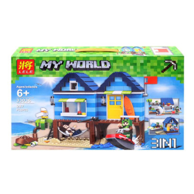 Конструктор MINECRAFT 163 деталі 33063 Конструктор MINECRAFT 163 деталі 33063