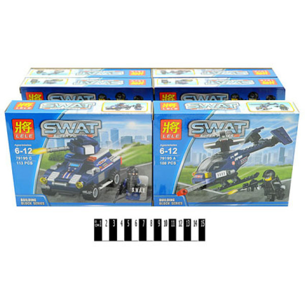 Конструктор CITY SWAT 79195 Конструктор CITY SWAT 79195