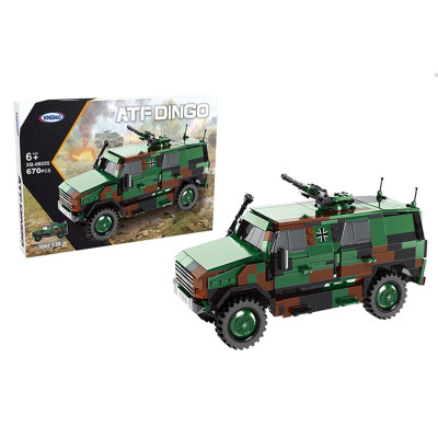 Конструктор Бронетранспортер Dingo 670 деталей XB-06055