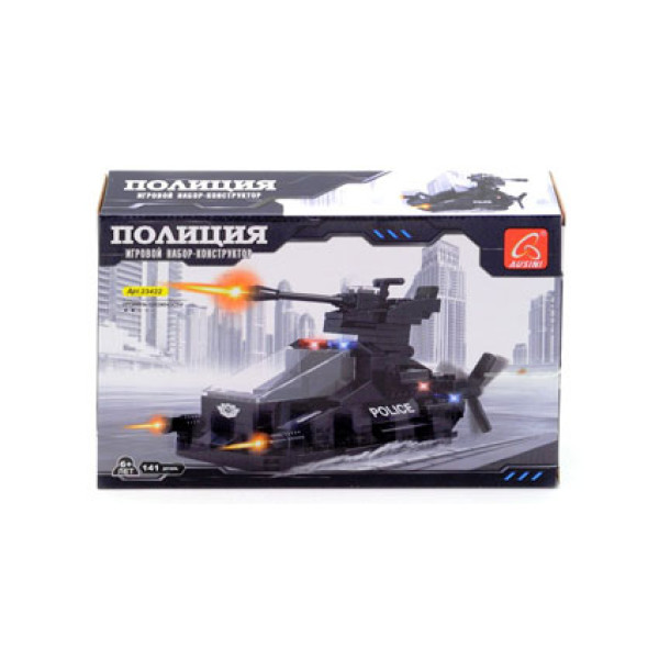 Конструктор "Поліцейська техніка" 141 деталь 23422