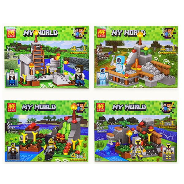 Конструктор "Мій світ" 101-104 дет. 33267 Конструктор "Мій світ" 101-104 дет. 33267