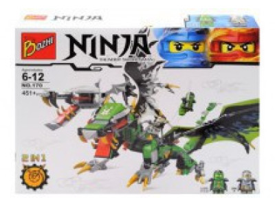 Конструктор "NINJA" (коробка) 451 дет. 170 р.38*7*28см 170