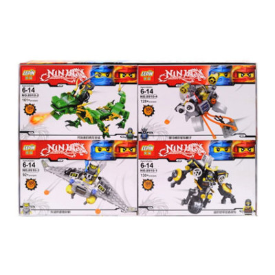 "Brick" "Ninja" (коробка 4 види) р.496*94*326 см 8910 "Brick" "Ninja" (коробка 4 види) р.496*94*326 см 8910