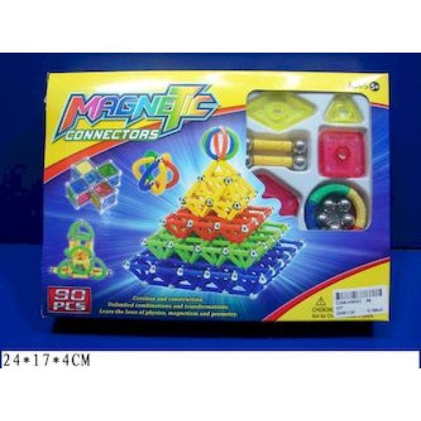 Конструктор магнітний 90 деталей 277 Конструктор магнітний 90 деталей 277