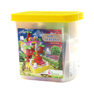 Конструктор "Будинок на деревах" 84 елементи 013888/13 Конструктор "Будинок на деревах" 84 елементи 013888/13