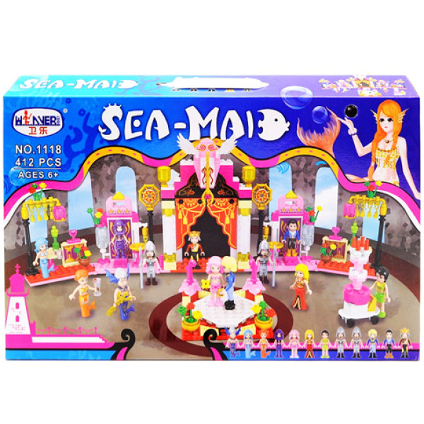 Конструктор Sea Maid Тронна зала Тронна зала 1118 Конструктор Sea Maid Тронна зала Тронна зала 1118