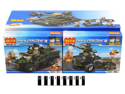 Конструктор CITY Військовий транспорт 3019