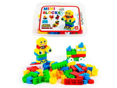 Конструктор "Mini Blocks №8" 85 деталей у коробці Бамсік 116/8