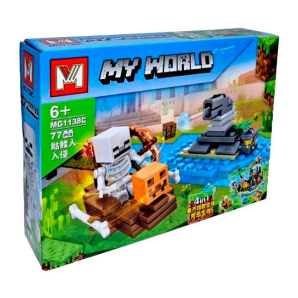 Конструктор My World блоковий пластиковий MG1138_seriesC Конструктор My World блоковий пластиковий MG1138_seriesC