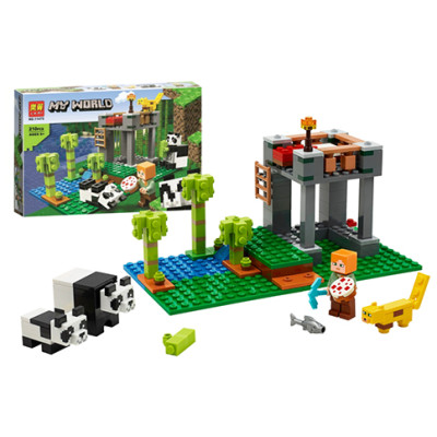 Конструктор "MINECRAFT" "Ферма панд" 210дет 11475