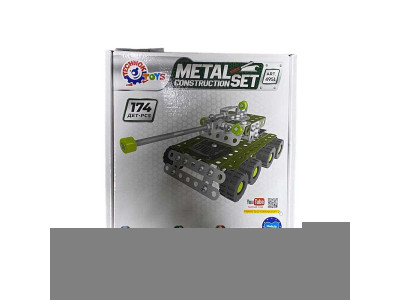 Конструктор металевий Танк Технок 4951
