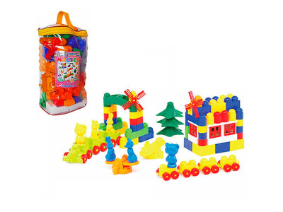 Дитячий конструктор "Майстер блок" (135 деталей) 1-056