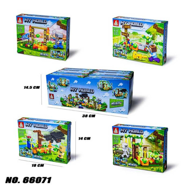 Конструктор MINECRAFT 66071 66071