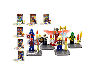 Конструктор "SUPER HEROES" 10252-10255 Конструктор "SUPER HEROES" 10252-10255