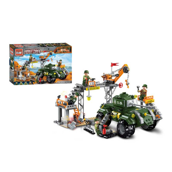 Конструктор 396дет. у зібраній коробці 37*275*65см 1712 Конструктор 396дет. у зібраній коробці 37*275*65см 1712