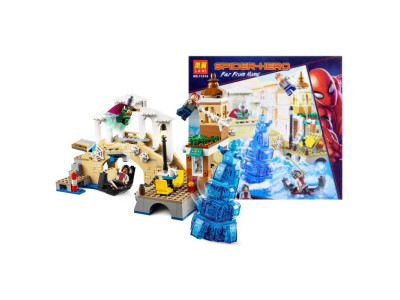 Конструктор "SUPER HEROES" "SPIDERMAN: Напад Гідромена" 495дет. 11314 Конструктор "SUPER HEROES" "SPIDERMAN: Напад Гідромена" 495дет. 11314