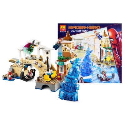 Конструктор "SUPER HEROES" "SPIDERMAN: Напад Гідромена" 495дет. 11314 Конструктор "SUPER HEROES" "SPIDERMAN: Напад Гідромена" 495дет. 11314