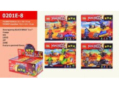 Конструктор BLACK NINJA 0201E-8 Конструктор BLACK NINJA 0201E-8