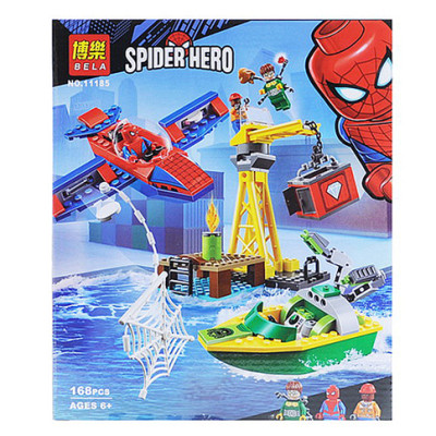 Конструктор "Marvel Heroes" "Людина-павук: Викрадення діамантів" 168 елемен 11185