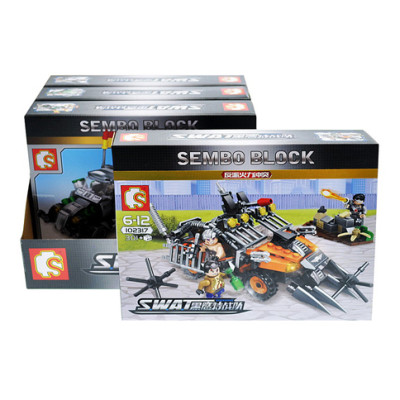 Конструктор SEMBO SWAT 102315-102318