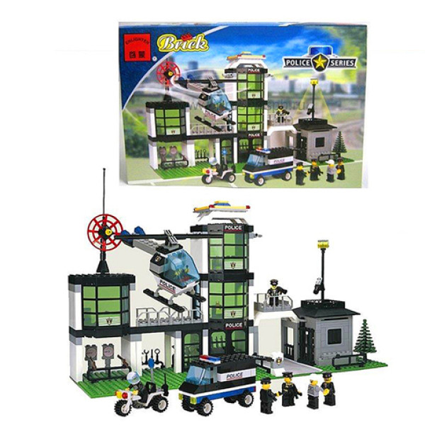 Конструктор Brick Поліцейська дільниця 110