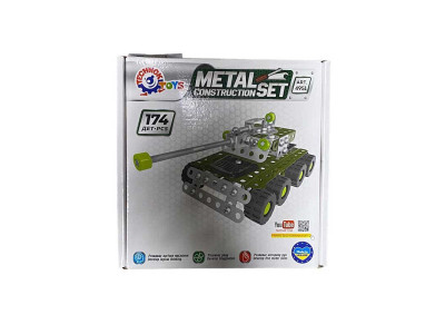 Конструктор металевий Танк Технок 4951