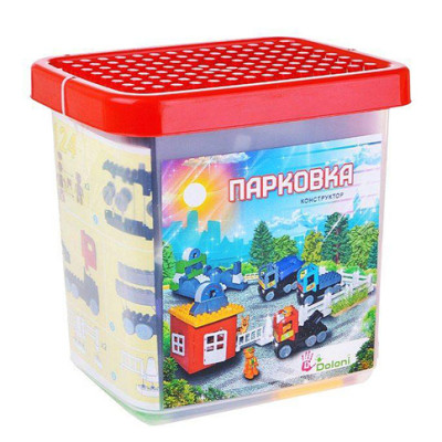 Конструктор "Парковка" 124 елементи 013888/11