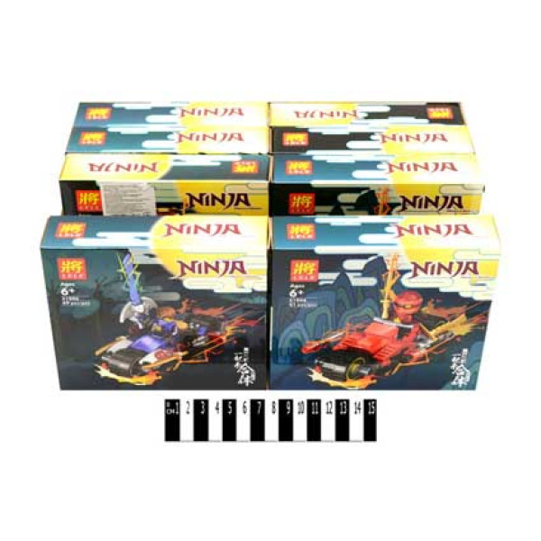 Конструктор "NINJA" (коробка 8 шт.) р.32*18*146 см 31006