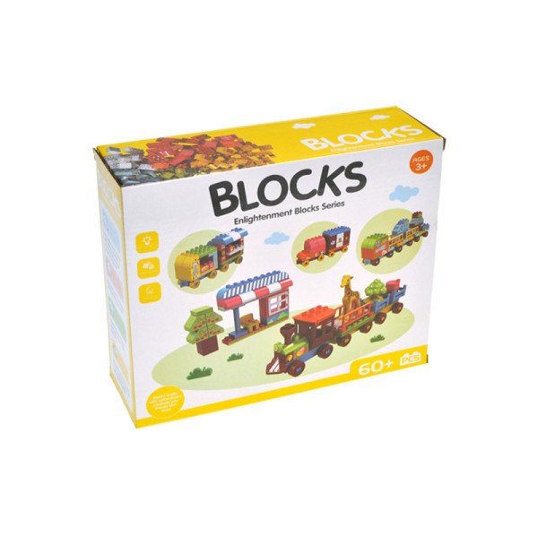 Конструктор з великими деталями "Закусочна на колесах" 60 дет. Y555-2