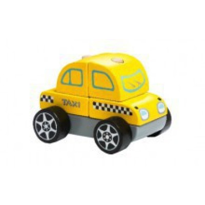 Дерев'яна Машинка Taxi 13159