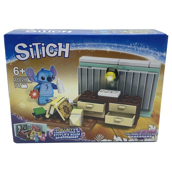 Конструктор Стіч блоковий 2102_seriesB Конструктор Стіч блоковий 2102_seriesB