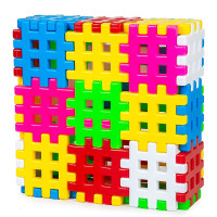 Конструктор Бамсик "Пазли №4" 30 деталей 114/4 Конструктор Бамсик "Пазли №4" 30 деталей 114/4