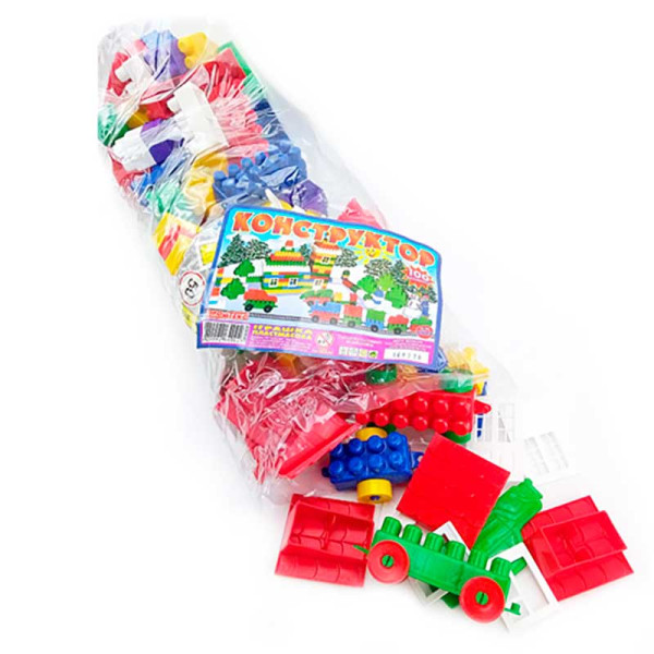 Конструктор (100 деталей) 4002