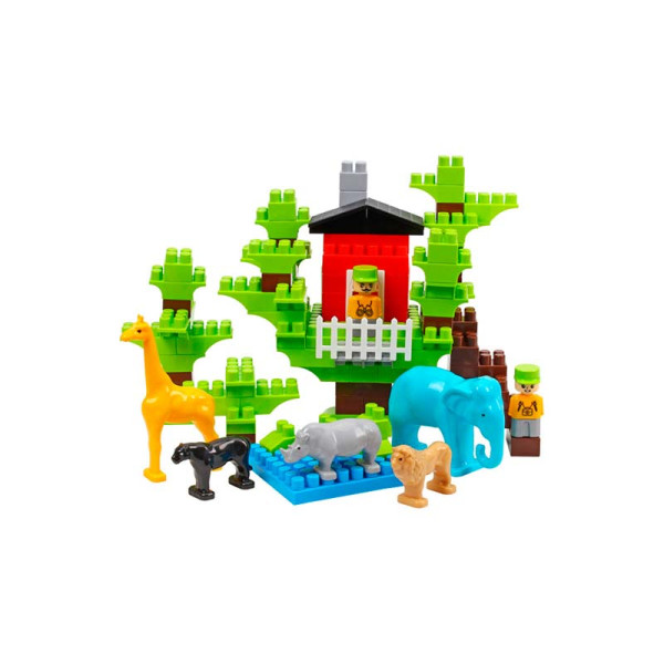 Конструктор Технок Домівка з тропічними тваринами 1089