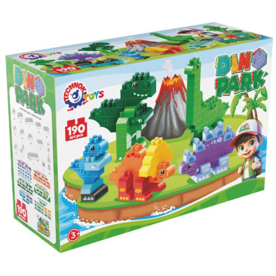 Конструктор ТехноК Парк Динозаврів з наклейками 2222
