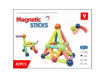Конструктор магнітний 42PCS HY8042 Конструктор магнітний 42PCS HY8042