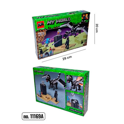 Конструктор блоковий My World пластиковий 11169 Конструктор блоковий My World пластиковий 11169