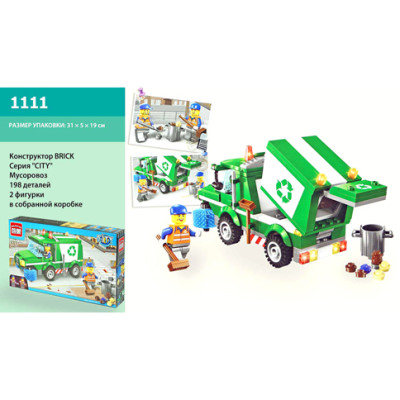 Конструктор "Прибиральна машина" Brick 1111