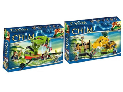 Конструктор CHIM дракон 2 види в коробці 50000/50001