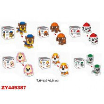 Конструктор PAW PATROL Милі песики 551-556 Конструктор PAW PATROL Милі песики 551-556